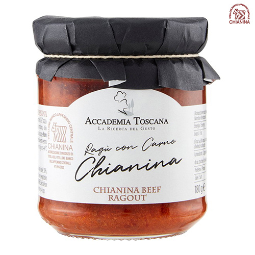 Accademia Toscana Ragù con Carne Chianina - włoski sos z wołowiną Chianina 180g