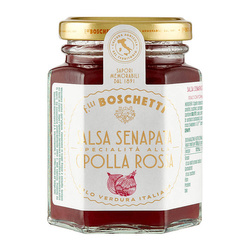 Boschetti Salsa - włoski sos musztardowy z czerwoną cebulą do serów i wędlin 130g