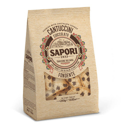Sapori Cantuccini Cioccolato - toskańskie ciasteczka z czekoladą 250g