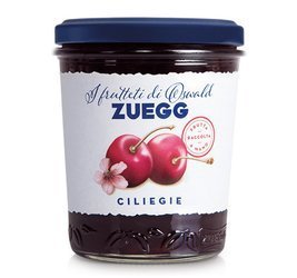 Zuegg Confettura Extra di Ciliegie - dżem wiśniowy z kawałkami owoców 320g