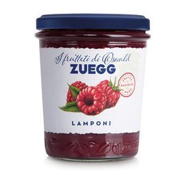 Zuegg Confettura Extra di Lamponi - dżem malinowy z kawałkami owoców 320g