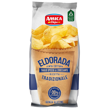 Amica Eldorada Tradizionale - włoskie chipsy solone 130g