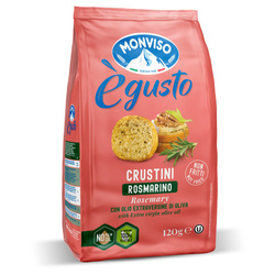 Monviso Crustini Rosmarino - włoskie grzanki z oliwą i rozmarynem 120g