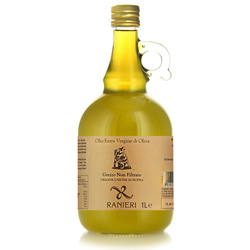 Ranieri Olio Extra Vergine Grezzo Non Filtrato - niefiltrowana oliwa z oliwek z pierwszego tłoczenia 1000ml