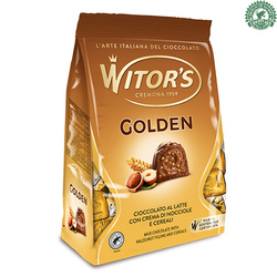 Witor’s Praline Golden - praliny z nadzieniem orzechowym i chrupiącymi płatkami 200g