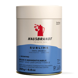 Hausbrandt Sublime 100% Arabica Macinato - włoska kawa mielona 250g