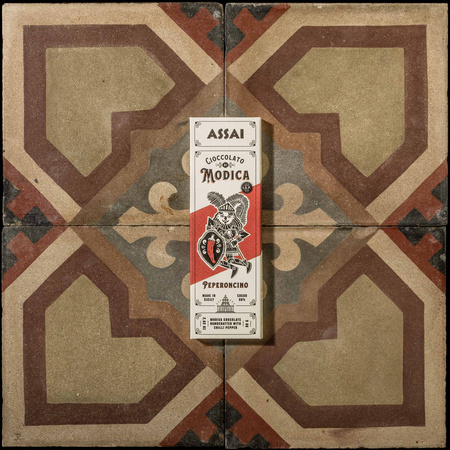 Assai Cioccolato di Modica IGP Peperoncino - czekolada gorzka z papryczką chilli 80g