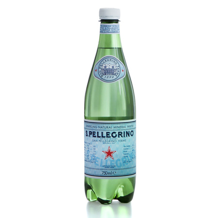 San Pellegrino Acqua Minerale Frizzante - woda naturalnie gazowana 750ml