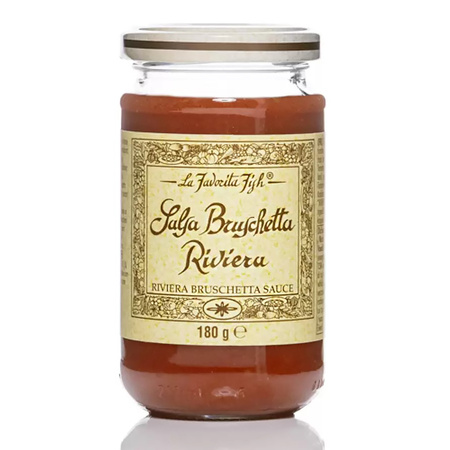 La Favorita Fish Salsa Bruschetta Riviera - sos warzywny do grzanek 180g