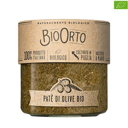 BioOrto Paté di Olive Bio - ekologiczna włoska pasta z oliwek 175g