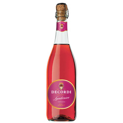 Decordi Lambrusco dell'Emilia IGT Rosato frizzante półsłodkie wino musujące