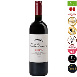 ColleMassari Montecucco DOC Rosso Riserva biologico czerwone wino wytrawne