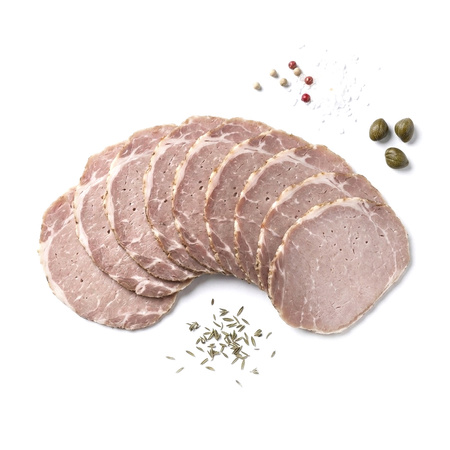 Lonza al Vapore - gotowany schab wieprzowy