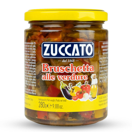 Zuccato Bruschetta alle Verdure - sos do grzanek z grillowanych warzyw 280g