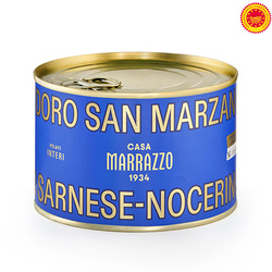Casa Marrazzo Pomodoro San Marzano DOP - włoskie pomidory w całości bez skórki 420g