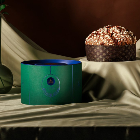 Fiasconaro Panettone - włoska babka z kandyzowanym ananasem, morelami i pistacjami 1kg