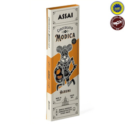 Assai Cioccolato di Modica IGP Agrumi - czekolada gorzka z kawałkami cytrusów 80g