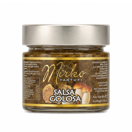 Mirko Tartufi Salsa Golosa - sos z białej trufli i borowików 80g