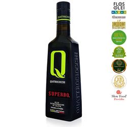 Quattrociocchi Olio Superbo  - włoska oliwa z oliwek extra vergine 500ml