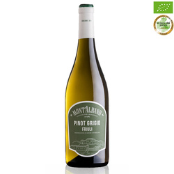 Mont'Albano Pinot Grigio Friuli Grave DOC biologico białe wino wytrawne