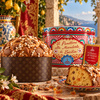 Fiasconaro Dolce&Gabbana Panettone alle Mandorle - włoska babka z sycylijskimi migdałami w kolekcjonerskiej puszce 1kg