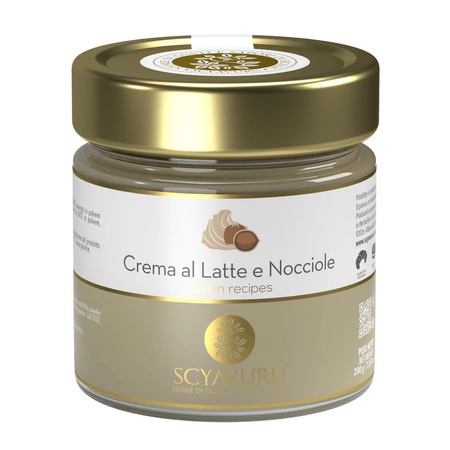 Scyavuru Crema Latte e Nocciole - sycylijski krem mleczno-orzechowy 200g