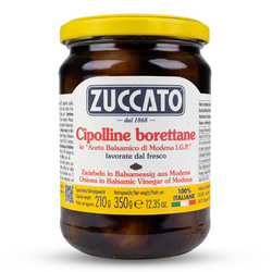 Zuccato Cipolline Borettane - cebulki w occie balsamicznym 350g