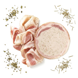 Pollo alle Erbe Cotto al Forno - pieczeń z fileta z kurczaka z ziołami