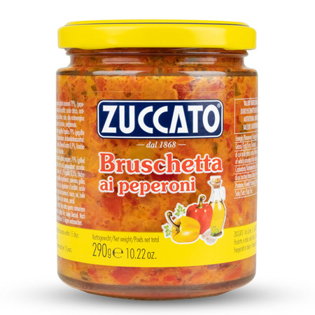 Zuccato Bruschetta ai Peperoni - sos do grzanek z grillowanej papryki 290g