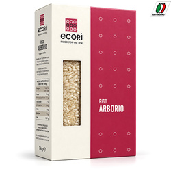Ecori Riso Arborio - certyfikowany włoski ryż do risotto 1kg