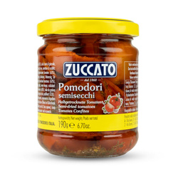 Zuccato Pomodori Semisecchi - włoskie pomidory półsuszone 190g