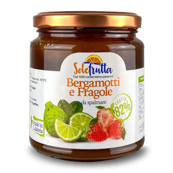 Solefrutta Marmellata di Bergamotti e Fragole - włoska marmolada z bergamotki i truskawek 340g