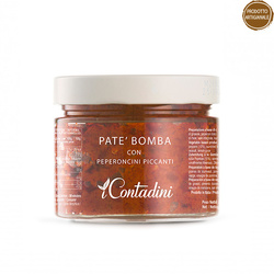 iContadini Pate Bomba - włoska pasta z ostrej papryki 100g