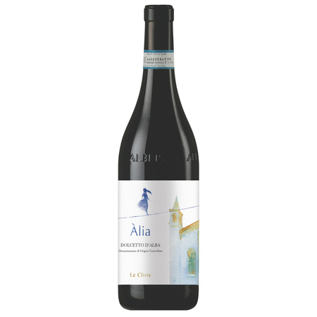 Le Clivie Dolcetto d'Alba DOC czerwone wino półwytrawne