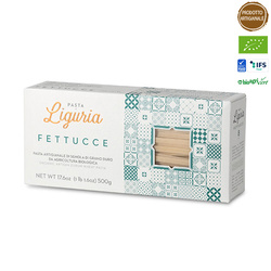 Pasta di Liguria Fettucce BIO - ekologiczny makaron z włoskiej semoliny 500g