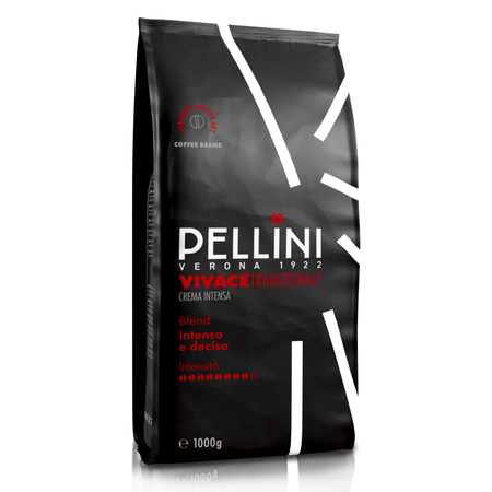 Pellini Vivace Tradizionale Crema Intensa - włoska kawa ziarnista 1kg