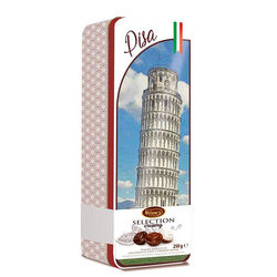 Witor’s Torre d’Italia Pisa - włoskie pralinki w kolekcjonerskiej puszce 210g