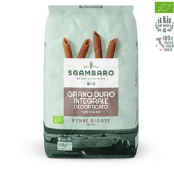 Sgambaro Penne Rigate n.45 Integrale - włoski makaron pełnoziarnisty 500g