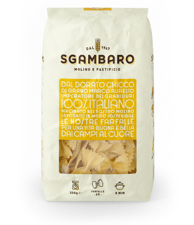 Sgambaro Farfalle n.65 - włoski makaron 500g