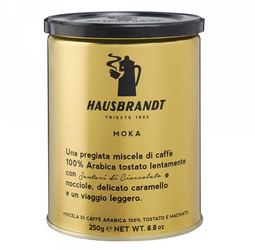 Hausbrandt Caffe' Moka 100% Arabica - kawa mielona 250g 