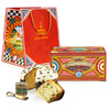 Fiasconaro Dolce&Gabbana Panettone Pistacchio - włoska babka w kolekcjonerskiej puszce ze słoiczkiem kremu pistacjowego 500g + 100g