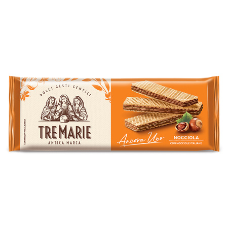 Tre Marie AncoraUno Nocciola - wafelki z kremem z włoskich orzechów laskowych 175g