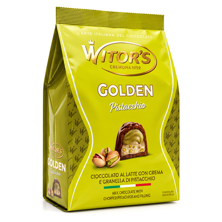 Witor’s Praline Golden Pistacchio - praliny z nadzieniem pistacjowym 200g