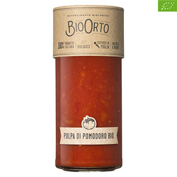BioOrto Polpa di Pomodoro Bio - miąższ z włoskich pomidorów ekologicznych 530g