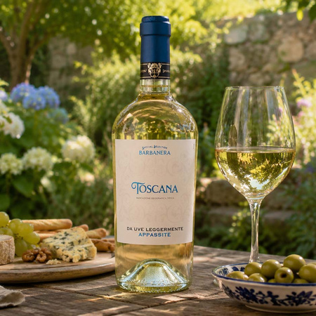 Barbanera Toscana Bianco IGT Appassite białe wino półwytrawne