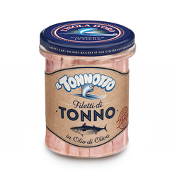 L’Isola d’Oro Filetti di Tonno - filety z tuńczyka w oliwie z oliwek 180g