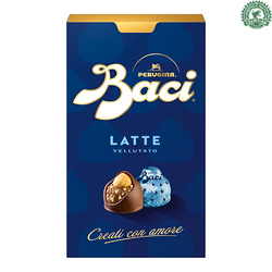 Perugina Baci Latte - pralinki z orzechami laskowymi 200g