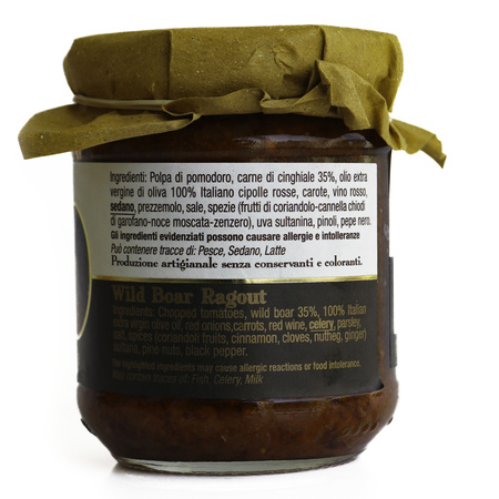 Caccia e Corte Ragù di Cinghiale - toskański sos z dzika 180g