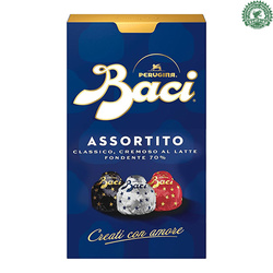 Perugina Baci Assortito - mix pralinek z orzechami laskowymi 200g