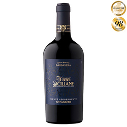 Barbanera Terre Siciliane IGT Appassite czerwone wino półwytrawne